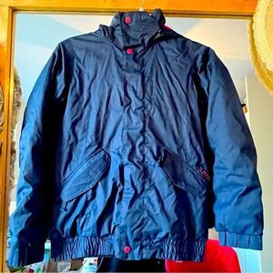 Burton Ski Snow-boarding Hooded Dryride Jacket Sz Medium